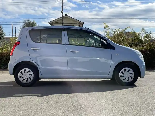 スズキ アルト エコ L 東京都 2013(平25)年 3.4万km エアブルーメタリック ユーザー買取車/クラリオンナビ/バックカメラ/誤発進防止システム/ドラレコ/ＥＴＣ/アイドリングストップ/ヘッドライトレベライザー/純正フロアマット/ドアバイザー