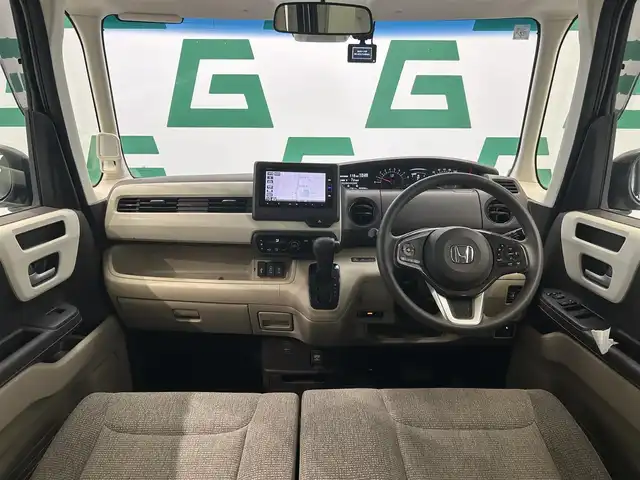 ホンダ Ｎ ＢＯＸ G L ホンダセンシング 鹿児島県 2019(平31)年 6.7万km ルナシルバーM 純正7インチナビ（VXM-194VFi）/バックカメラ/片側パワースライドドア/ホンダセンシング/アダプティブクルーズコントロール/レーンキープアシスト/前方ドライブレコーダー/ビルトインETC/フルセグTV/オートライト/アイドリングストップ/横滑り防止装置/盗難防止装置/LEDヘッドライト/純正フロアマット