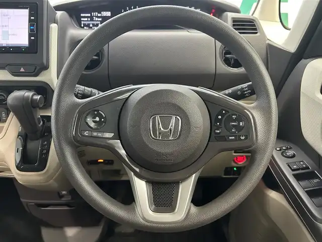 ホンダ Ｎ ＢＯＸ G L ホンダセンシング 鹿児島県 2019(平31)年 6.7万km ルナシルバーM 純正7インチナビ（VXM-194VFi）/バックカメラ/片側パワースライドドア/ホンダセンシング/アダプティブクルーズコントロール/レーンキープアシスト/前方ドライブレコーダー/ビルトインETC/フルセグTV/オートライト/アイドリングストップ/横滑り防止装置/盗難防止装置/LEDヘッドライト/純正フロアマット