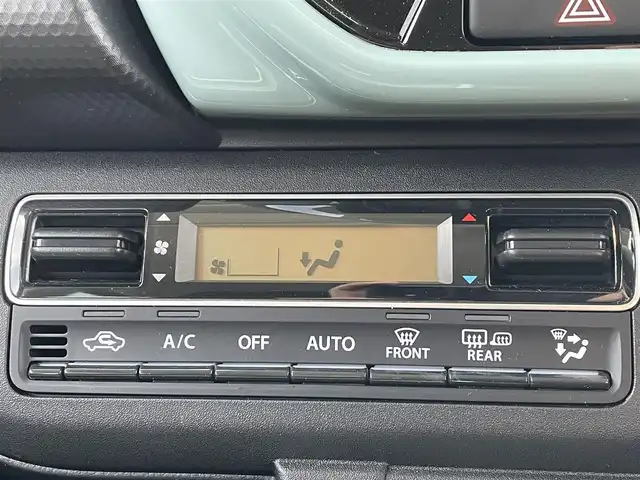 スズキ ハスラー HYBRID G 道央・札幌 2024(令6)年 0.2万km オフブルーメタリック/ソフトベージュメタリック ・４WD/・ワンオーナー/・衝突軽減ブレーキ/・全方位カメラ/・純正メモリナビ/　CD＆BT＆USB＆TV/・バックカメラ/・コーナーセンサー/・レーンキープアシスト/・レーダークルーズコントロール/・シートヒーター/・ダウンヒルアシスト/・オートエアコン/・オートライト/・ミラーヒーター/・プッシュスタート/・スマートキー/・LEDヘッドライト/・純正フロアマット/・スペアキー