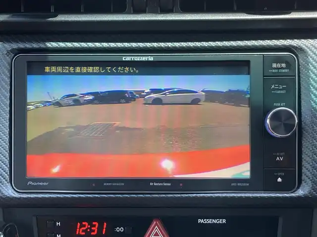 スバル ＢＲＺ プレミアムスポーツパッケージ 静岡県 2014(平26)年 6.8万km ライトニングレッド 社外メモリーナビ(AVIC-MRZ099W)/　AM　FM　CD　DVD　Bluetooth SD /フルセグTV/ETC/スマートキー×２/革巻きステアリング/シートヒーター/STi専用17インチアルミホイール/HIDオートヘッドライト/STiエアロ/６速MT/バックモニター/オレンジ＆ブラックレザーシート