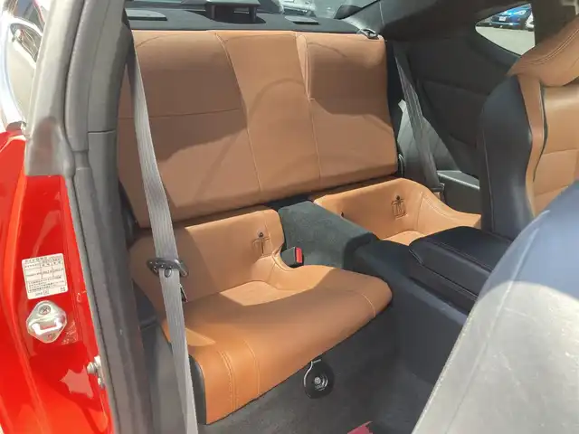 スバル ＢＲＺ プレミアムスポーツパッケージ 静岡県 2014(平26)年 6.8万km ライトニングレッド 社外メモリーナビ(AVIC-MRZ099W)/　AM　FM　CD　DVD　Bluetooth SD /フルセグTV/ETC/スマートキー×２/革巻きステアリング/シートヒーター/STi専用17インチアルミホイール/HIDオートヘッドライト/STiエアロ/６速MT/バックモニター/オレンジ＆ブラックレザーシート