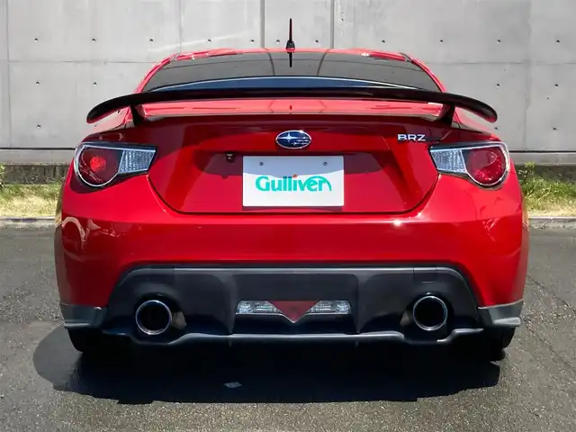 スバル ＢＲＺ プレミアムスポーツパッケージ 静岡県 2014(平26)年 6.8万km ライトニングレッド 社外メモリーナビ(AVIC-MRZ099W)/　AM　FM　CD　DVD　Bluetooth SD /フルセグTV/ETC/スマートキー×２/革巻きステアリング/シートヒーター/STi専用17インチアルミホイール/HIDオートヘッドライト/STiエアロ/６速MT/バックモニター/オレンジ＆ブラックレザーシート