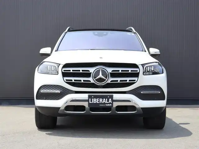 メルセデス・ベンツ ＧＬＳ４００ｄ 4マチック 静岡県 2022(令4)年 3万km ダイヤモンドホワイト 純正ナビ/フルセグTV/黒革シート/Apple Car Play/サンルーフ/HUD/ACC/360°カメラ/ウッドパネル/ブルメスターサウンド/前後ドライブレコーダー/シートヒーター/ベンチレーション