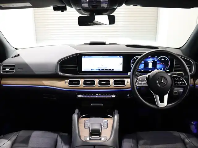メルセデス・ベンツ ＧＬＳ４００ｄ 4マチック 静岡県 2022(令4)年 3万km ダイヤモンドホワイト 純正ナビ/フルセグTV/黒革シート/Apple Car Play/サンルーフ/HUD/ACC/360°カメラ/ウッドパネル/ブルメスターサウンド/前後ドライブレコーダー/シートヒーター/ベンチレーション