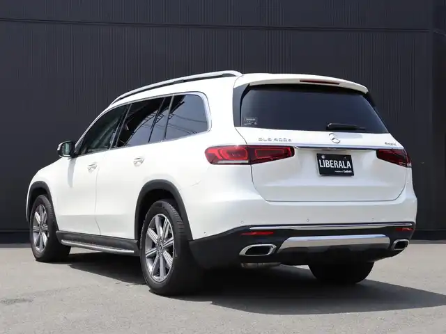 メルセデス・ベンツ ＧＬＳ４００ｄ 4マチック 静岡県 2022(令4)年 3万km ダイヤモンドホワイト 純正ナビ/フルセグTV/黒革シート/Apple Car Play/サンルーフ/HUD/ACC/360°カメラ/ウッドパネル/ブルメスターサウンド/前後ドライブレコーダー/シートヒーター/ベンチレーション