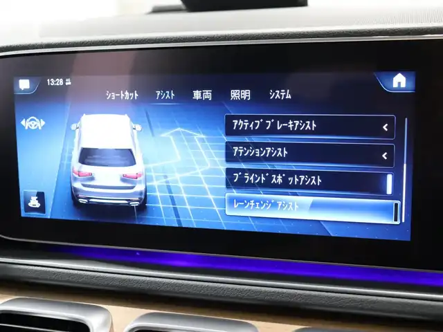 メルセデス・ベンツ ＧＬＳ４００ｄ 4マチック 静岡県 2022(令4)年 3万km ダイヤモンドホワイト 純正ナビ/フルセグTV/黒革シート/Apple Car Play/サンルーフ/HUD/ACC/360°カメラ/ウッドパネル/ブルメスターサウンド/前後ドライブレコーダー/シートヒーター/ベンチレーション
