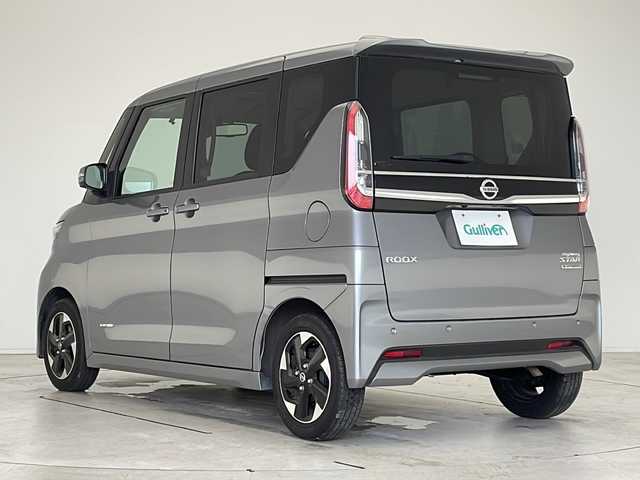 日産 ルークス HWS X プロパイロットED 愛知県 2022(令4)年 2.6万km チタニウムグレーメタリック プロパイロット/衝突軽減システム/純正SDナビ/全方位カメラ/両側パワースライドドア/レーダークルーズコントロール/フルセグ/CD/Bluetooth/バックカメラ/コーナーセンサー/純正アルミホイール/LEDヘッドライト/イージーオープン機能/ETC/ステアリングスイッチ/スマートキー/プッシュスタート