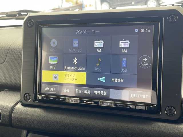 スズキ ジムニー XG 沖縄県 2020(令2)年 5.2万km ブルーイッシュブラックパール3 ４WD/5速MT/純正8インチナビ【AVIC-RLS901II】/　DTV/DVD/Bluetooth/ドライブレコーダー/純正フロアマット/ドアバイザー/フォグランプ/ETC/USB/保証書/取扱説明書