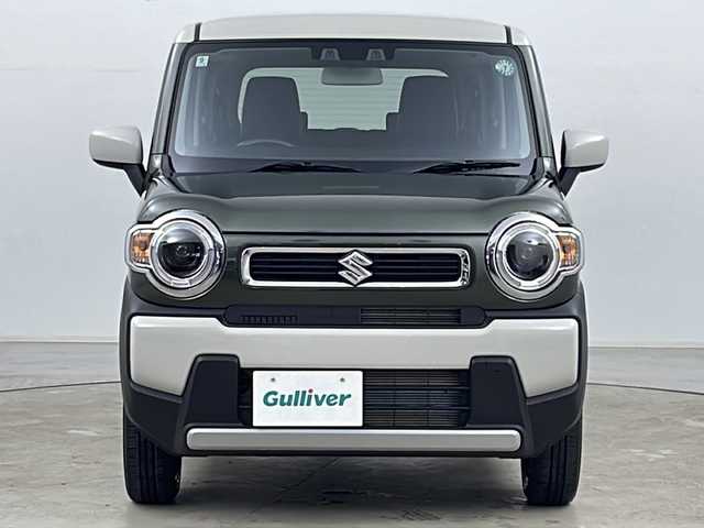 スズキ ハスラー HYBRID G 道央・札幌 2024(令6)年 0.3万km 緑 ・４ＷＤ/・デュアルカメラブレーキサポート/・衝突被害軽減ブレーキ/・誤発進抑制機能/・車線逸脱警報/・レーンキープアシスト/・先行車発進お知らせ/・標識認識機能/・アダプティブクルーズコントロール/・アイドリングストップ/・横滑り防止装置/・グリップコントロール/・ダウンヒルアシストコントロール/・前席シートヒーター/・電動格納式ドアミラー/・ドアミラーヒーター/・オートライト/・オートマチックハイビーム/・ＬＥＤヘッドライト