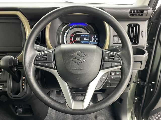 スズキ ハスラー HYBRID G 道央・札幌 2024(令6)年 0.3万km 緑 ・４ＷＤ/・デュアルカメラブレーキサポート/・衝突被害軽減ブレーキ/・誤発進抑制機能/・車線逸脱警報/・レーンキープアシスト/・先行車発進お知らせ/・標識認識機能/・アダプティブクルーズコントロール/・アイドリングストップ/・横滑り防止装置/・グリップコントロール/・ダウンヒルアシストコントロール/・前席シートヒーター/・電動格納式ドアミラー/・ドアミラーヒーター/・オートライト/・オートマチックハイビーム/・ＬＥＤヘッドライト