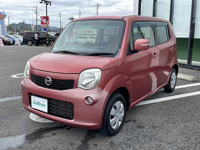 日産 モコ X 岐阜県 2011(平23)年 3.9万km モコベリー 登録時走行距離38726km/純正７型ＳＤナビ　/フルセグテレビ　/スマートキー　/ビルトインＥＴＣ　/バックカメラ　/ウィンカーミラー　/プッシュスタート　/パワーステアリング/パワーウィンドウ/保証書/取扱説明書/エアコンAAC/Blue tooth接続/CD・DVD可/SDミュージックサーバー/ベンチシート/フルフラットシート/純正フロアマット/ABS/横滑り防止装置/ハロゲンヘッドライト/エアバッグW