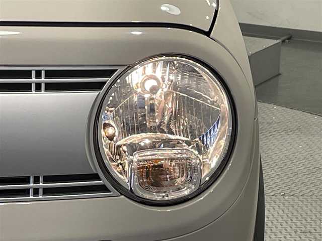 スズキ ラパン G 愛知県 2022(令4)年 2.3万km フォーンベージュM Panasonicナビ/衝突軽減ブレーキ/車線逸脱警報/コーナーセンサー/シートヒーター/アイドリングストップ/アクセサリーソケット/純正フロアマット/ＩＳＯＦＩＸ/プッシュスタート/オートライト