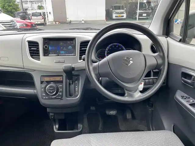 スズキ ワゴンＲ FX 宮城県 2014(平26)年 11万km シルキーシルバーメタリック ４ＷＤ　/社外ナビゲーション　/ワンセグテレビ　/Ｂｌｕｅｔｏｏｔｈ　/ＵＳＢ/DVD/CD/iPod/前方ドライブレコーダー　/シートヒーター/ワンオーナー/保証書/取扱説明書/アイドリングストップ/リモコンキー/純正フロアマット