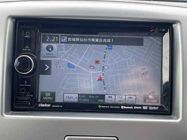 スズキ ワゴンＲ FX 宮城県 2014(平26)年 11万km シルキーシルバーメタリック ４ＷＤ　/社外ナビゲーション　/ワンセグテレビ　/Ｂｌｕｅｔｏｏｔｈ　/ＵＳＢ/DVD/CD/iPod/前方ドライブレコーダー　/シートヒーター/ワンオーナー/保証書/取扱説明書/アイドリングストップ/リモコンキー/純正フロアマット