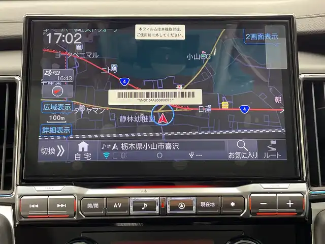三菱 デリカＤ：５ シャモニー 栃木県 2025(令7)年 0.1千km グラファイトグレーメタリック/ブラックマイカ 純正ナビ/(フルセグTV・Bluetooth・USB・AppleCarPlay・AndroidAuto)/アルパイン製フリップダウンモニター/全方位カメラ/バックカメラ/e-Assist/衝突軽減システム/レーンキープアシスト/レーダークルーズコントロール/誤発進抑制機能/ふらつき警報/電動リアゲート/両側パワースライドドア/ハーフレザーシート/前席シートヒーター/ステアリングヒーター/運転席パワーシート/電動パーキングブレーキ/オートホールド/純正アルミホイール/プッシュスタート/スマートキー