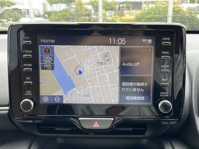 トヨタ ヤリスクロス ハイブリッド Z アドベンチャー 山口県 2023(令5)年 1.6万km ブラックマイカ 純正ディスプレイオーディオ/・ナビキット/・Bluetooth/・AM/FM/・USB/バックカメラ/Toyota Safety Sense/・レーントレーシングアシスト［LTA］/・レーンディパーチャーアラート［LDA］/・レーダークルーズコントロール（全車速追従機能付）/・オートマチックハイビーム［AHB］/・ロードサインアシスト［RSA］/・ドライバー異常時対応システム/・プロアクティブドライビングアシスト［PDA］/・発進遅れ告知機能［TMN］/・ブラインドスポットモニター［BSM］/・安心降車アシスト［SEA］/・車両接近通報装置/パノラミックビューモニター/プッシュスタート/ETC/保証書/取扱説明書/スペアキー/パワーシート/ハーフレザー/シートヒーター/ステアリングヒーター/ハンズフリーバックドア/前後コーナーセンサー