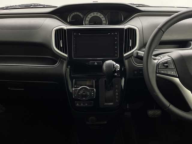 スズキ ソリオ バンディット HV MV 新潟県 2016(平28)年 6.5万km スーパーブラックパール 純正ナビ/CD/Bluetooth/AUX/全方位モニター/ステアリングスイッチ/オートライト/LEDヘッドライト/クルーズコントロール/衝突軽減ブレーキ/レーンキープアシスト/パワースライドドア/純正フロアマット/純正アルミホイール/電動格納ミラー