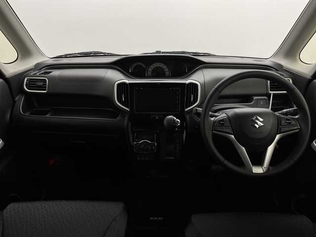 スズキ ソリオ バンディット HV MV 新潟県 2016(平28)年 6.5万km スーパーブラックパール 純正ナビ/CD/Bluetooth/AUX/全方位モニター/ステアリングスイッチ/オートライト/LEDヘッドライト/クルーズコントロール/衝突軽減ブレーキ/レーンキープアシスト/パワースライドドア/純正フロアマット/純正アルミホイール/電動格納ミラー