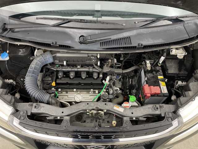 スズキ ソリオ バンディット HV MV 新潟県 2016(平28)年 6.5万km スーパーブラックパール 純正ナビ/CD/Bluetooth/AUX/全方位モニター/ステアリングスイッチ/オートライト/LEDヘッドライト/クルーズコントロール/衝突軽減ブレーキ/レーンキープアシスト/パワースライドドア/純正フロアマット/純正アルミホイール/電動格納ミラー