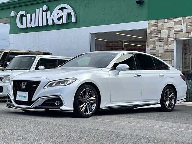 トヨタ クラウン ハイブリッド RS アドバンス 徳島県 2021(令3)年 8.6万km プレシャスホワイトパール サンルーフ/純正ナビ/（Bluetooth/フルセグTV/CD/DVD）/バックカメラ/レーダークルーズコントロール/パワーシート/シートヒーター/シートベンチレーション/ステアリングヒーター/ブラインドスポットモニター/電格ミラー/ブレーキホールド/HUD/オートワイパー/LEDヘッドライト/オートハイビーム/ETC2.0/純正18AW/純正フロアマット/スペアキー