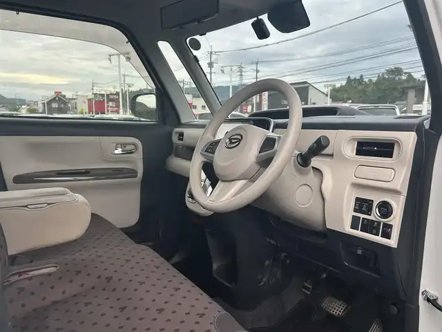 ダイハツ ムーヴ キャンバス X LTD メイクアッフ SA Ⅱ 鹿児島県 2017(平29)年 9.3万km パールホワイトⅢ/ナチュラルベージュマイカメタリック 2トーン スマートアシスト/純正ナビ/　　CD/DVD/BT/フルセグ/アラウンドビューモニター/両側パワースライドドア/オートライト/社外14インチアルミホイール/アイドリングストップ/ステアリングスイッチ/スマートキー/ETC