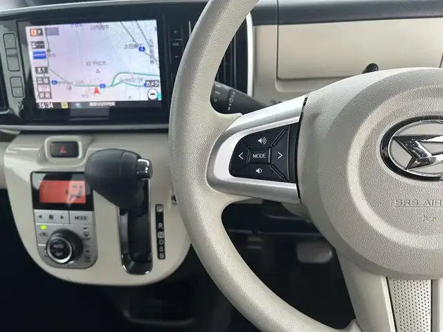 ダイハツ ムーヴ キャンバス X LTD メイクアッフ SA Ⅱ 鹿児島県 2017(平29)年 9.3万km パールホワイトⅢ/ナチュラルベージュマイカメタリック 2トーン スマートアシスト/純正ナビ/　　CD/DVD/BT/フルセグ/アラウンドビューモニター/両側パワースライドドア/オートライト/社外14インチアルミホイール/アイドリングストップ/ステアリングスイッチ/スマートキー/ETC