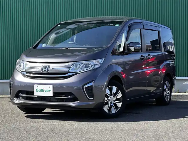ホンダ ステップワゴン G EX ホンダセンシング 宮城県 2020(令2)年 3.1万km モダンスティールM ホンダセンシング/●衝突軽減ブレーキ〈CMBS〉/●誤発進抑制機能/●歩行者事故低減ステアリング/●路外逸脱抑制機能/●ACC〈アダプティブ・クルーズ・コントロール〉/●LKAS〈車線維持支援システム〉/●先行車発進お知らせ機能/●標識認識機能/純正フリップダウンモニター（VM-155N）/純正9インチナビ（VXM-207VFNi）/・CD/DVD/・Bluetooth/・フルセグTV/バックカメラ/ビルトインETC2.0/ドライブレコーダー/両側パワースライドドア/わくわくゲート/前席シートヒーター/ステアリングスイッチ/LEDヘッドランプ/オートライト/スマートキー＆プッシュスタート/電動格納ミラー/トリプルゾーンコントロール・フルオートエアコンディショナー/純正16インチAW/純正フロアマット/ドアバイザー/W/サイド/カーテンエアバッグ