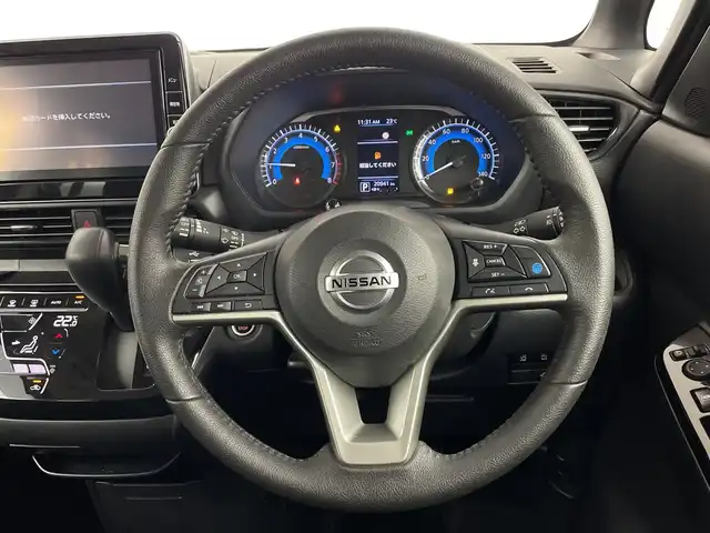 日産 ルークス HWS Gターボ プロパイロットED 鹿児島県 2022(令4)年 2.1万km スパークリングレッド/ブラック 純正9インチナビ/（CD・DVD・Bluetooth・フルセグTV）/プロパイロット/アラウンドビューモニター/エマージェンシーブレーキ/両側パワースライドドア/電動パーキングブレーキ/オートホールド/純正フロアマット/オートライト/リアサンシェード/リアサーキュレーター/スマートキー/プッシュスタート/ドライブレコーダー/純正15インチAW/スペアキー/LEDヘッドライト