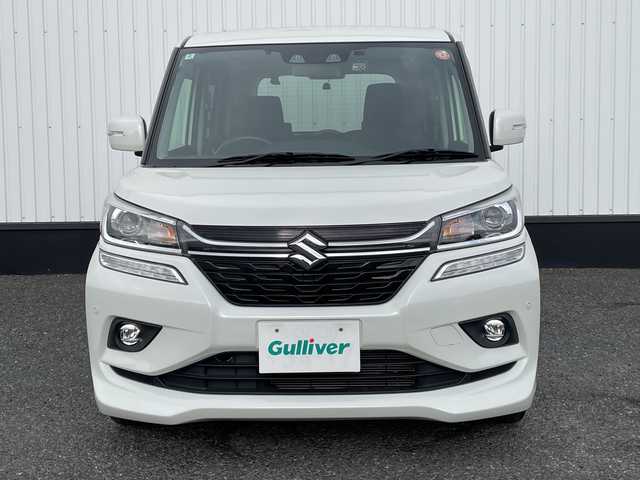スズキ ソリオ バンディット HV MV 千葉県 2020(令2)年 3.4万km ピュアホワイトP 純正ナビ/前後ドライブレコーダー/衝突被害軽減システム/車線逸脱警報/バックカメラ/クルーズコントロール/両側パワースライドドア/横滑り防止装置/ETC/アイドリングストップ/LEDヘッドライト/フォグランプ/オートライト/ウィンカーミラー/電動格納ミラー/純正15インチAW/シートリフター/プッシュスタート/スマートキー/フロアマット/スペアキー/取扱説明書/保証書