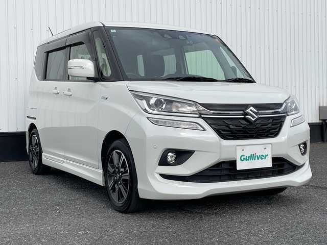 スズキ ソリオ バンディット HV MV 千葉県 2020(令2)年 3.4万km ピュアホワイトP 純正ナビ/前後ドライブレコーダー/衝突被害軽減システム/車線逸脱警報/バックカメラ/クルーズコントロール/両側パワースライドドア/横滑り防止装置/ETC/アイドリングストップ/LEDヘッドライト/フォグランプ/オートライト/ウィンカーミラー/電動格納ミラー/純正15インチAW/シートリフター/プッシュスタート/スマートキー/フロアマット/スペアキー/取扱説明書/保証書