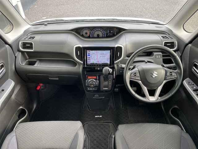 スズキ ソリオ バンディット HV MV 千葉県 2020(令2)年 3.4万km ピュアホワイトP 純正ナビ/前後ドライブレコーダー/衝突被害軽減システム/車線逸脱警報/バックカメラ/クルーズコントロール/両側パワースライドドア/横滑り防止装置/ETC/アイドリングストップ/LEDヘッドライト/フォグランプ/オートライト/ウィンカーミラー/電動格納ミラー/純正15インチAW/シートリフター/プッシュスタート/スマートキー/フロアマット/スペアキー/取扱説明書/保証書