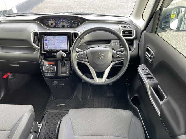 スズキ ソリオ バンディット HV MV 千葉県 2020(令2)年 3.4万km ピュアホワイトP 純正ナビ/前後ドライブレコーダー/衝突被害軽減システム/車線逸脱警報/バックカメラ/クルーズコントロール/両側パワースライドドア/横滑り防止装置/ETC/アイドリングストップ/LEDヘッドライト/フォグランプ/オートライト/ウィンカーミラー/電動格納ミラー/純正15インチAW/シートリフター/プッシュスタート/スマートキー/フロアマット/スペアキー/取扱説明書/保証書