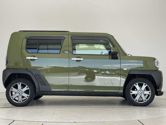 ダイハツ タフト G ターボ 愛知県 2020(令2)年 2万km フォレストカーキメタリック 純正9型ディスプレイオーディオ　ナビ機能なし/全方位カメラ/レーダークルーズコントロール/シートヒーター/バックカメラ/コーナーセンサー/純正アルミホイール/LEDヘッドライト/オートマチックハイビーム/ドライブレコーダー/ETC/衝突軽減システム/Bluetooth/ステアリングスイッチ/スマートキー/プッシュスタート