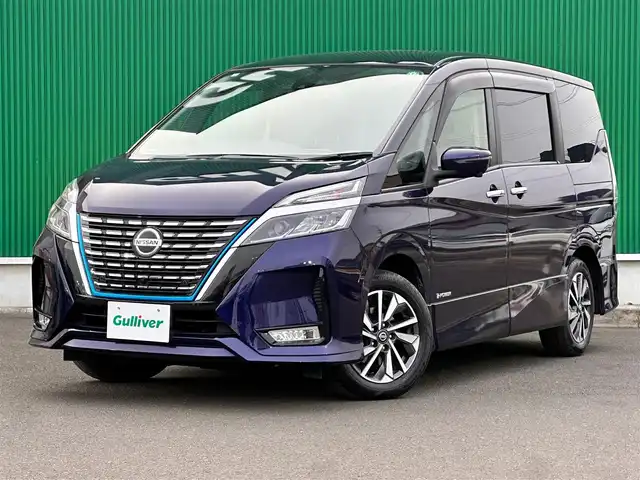 日産 セレナ e－パワー ハイウェイスター V 宮城県 2020(令2)年 6.8万km アズライトブルー セーフティパックB/・プロパイロット/・SRSエアバッグ（サイド/カーテン）/・インテリジェントアラウンドビューモニター/・インテリジェントパーキングアシスト/・ふらつき警報/・電動パーキングブレーキ/・オートブレーキホールド/・ヒーター付ドアミラー/16インチアルミホイール/リアオートエアコン/＝＝＝/インテリジェントエマージェンシーブレーキ/標識検知機能/踏み間違い衝突防止アシスト/車線逸脱衝突防止支援システム/車線逸脱警報/後側方衝突防止支援システム/後側方車両検知警報/後退時車両検知警報/純正フリップダウンモニター/純正10インチナビ/・CD/DVD/・Bluetooth/・フルセグTV/・音楽録音機能/ビルトインETC/ドライブレコーダー/ハンズフリー両側パワースライドドア/革巻きステアリング/ステアリングスイッチ/LEDヘッドライト/フォグランプ/オートライト/スマートキー＆プッシュスタート/スペアキー/電動格納ミラー/フロアマット/ドアバイザー