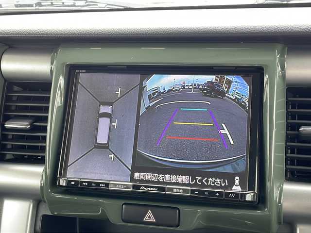 マツダ フレア クロスオーバー XS 山口県 2019(平31)年 2.9万km クールカーキパールメタリック 社外メモリナビ【AVIC-RLS901】/・DVD再生機能有/・フルセグテレビ/・Bluetooth、USB/ETC/前後ドライブレコーダー【DRV5185S】/アラウンドビューモニター/バックカメラ/運転席・助手席シートヒーター/純正フロアマット/純正15インチアルミホイール/本革巻ステアリング/ステアリングスイッチ/スマートキー/スペアキー/プッシュアップスタート/アイドリングストップ/デュアルカメラブレーキサポート/車線逸脱警報機能/ふらつき警報機能/先行車発進お知らせ機能