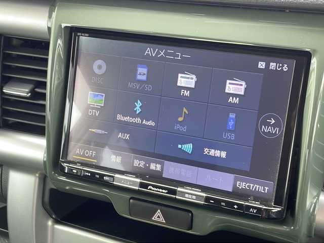 マツダ フレア クロスオーバー XS 山口県 2019(平31)年 2.9万km クールカーキパールメタリック 社外メモリナビ【AVIC-RLS901】/・DVD再生機能有/・フルセグテレビ/・Bluetooth、USB/ETC/前後ドライブレコーダー【DRV5185S】/アラウンドビューモニター/バックカメラ/運転席・助手席シートヒーター/純正フロアマット/純正15インチアルミホイール/本革巻ステアリング/ステアリングスイッチ/スマートキー/スペアキー/プッシュアップスタート/アイドリングストップ/デュアルカメラブレーキサポート/車線逸脱警報機能/ふらつき警報機能/先行車発進お知らせ機能