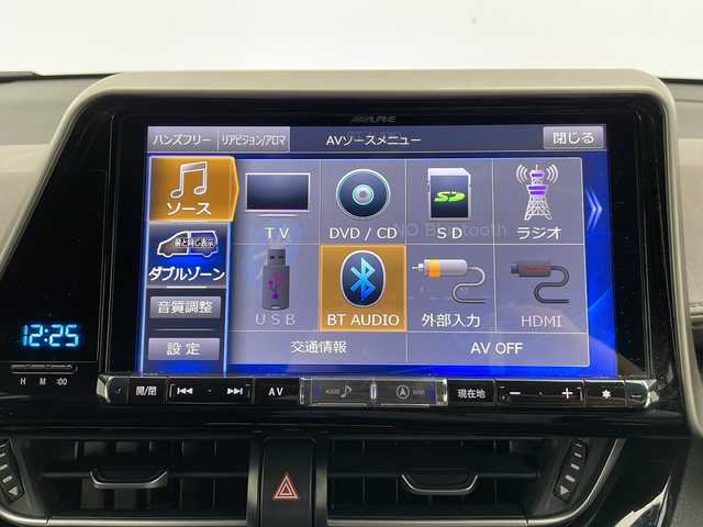 トヨタ Ｃ－ＨＲ G－T 長野県 2017(平29)年 6.6万km コバルトブルーメタリック 4WD/寒冷地仕様/ターボ/アルパイン　ビックX/（フルセグ/Bluetooth/CD/DVD）/バックカメラ/ビルトインETC/衝突軽減ブレーキ/車線逸脱防止/レーダークルーズコントロール/前後コーナーセンサー/ブラインドスポットモニター/電動パーキングブレーキ/前席シートヒーター/ハーフレザーシート/ハロゲンライト/ヘッドライトレベライザー/オートライト/オートマチックハイビーム/スマートキー