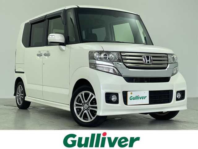 ホンダ Ｎ ＢＯＸ カスタム G SSパッケージ 愛知県 2014(平26)年 5.6万km パール 純正ナビ/・BT/・USB/・HDMI/CTBA/ドラレコ/カーテンエアバック/バックカメラ/ウインカーミラー/ステアリングスイッチ/ETC/オートライト