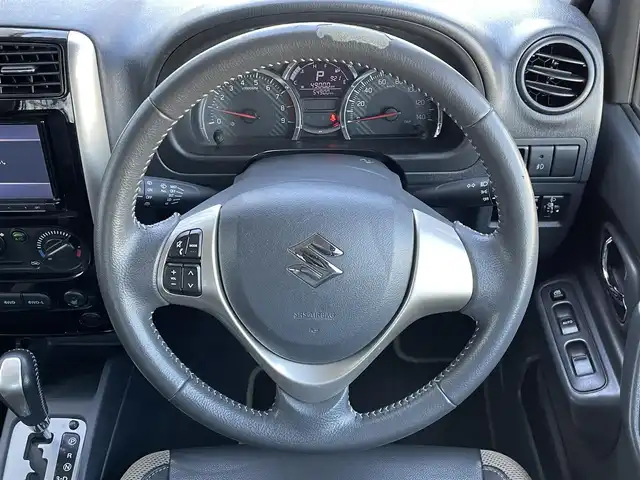 スズキ ジムニー ランドベンチャー 道央・札幌 2018(平30)年 5.5万km ノクターンブルーパール ４WD/社外SDナビ/CD/DVD/SD/フルセグ/ETC/センターデフロック/トランスファ切替/D席シートヒーター/ハーフレザーシート/ステアリングリモコン/リモコンキー/ハロゲンヘッドライト/フォグランプ/電動格納ミラー/ヒーテッドドアミラー/ウィンカーミラー/純正フロアマット/ドアバイザー