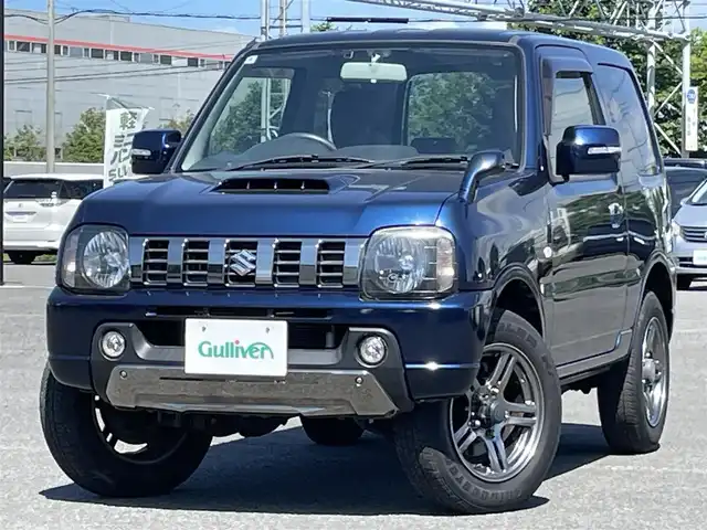 スズキ ジムニー ランドベンチャー 道央・札幌 2018(平30)年 5.5万km ノクターンブルーパール ４WD/社外SDナビ/CD/DVD/SD/フルセグ/ETC/センターデフロック/トランスファ切替/D席シートヒーター/ハーフレザーシート/ステアリングリモコン/リモコンキー/ハロゲンヘッドライト/フォグランプ/電動格納ミラー/ヒーテッドドアミラー/ウィンカーミラー/純正フロアマット/ドアバイザー
