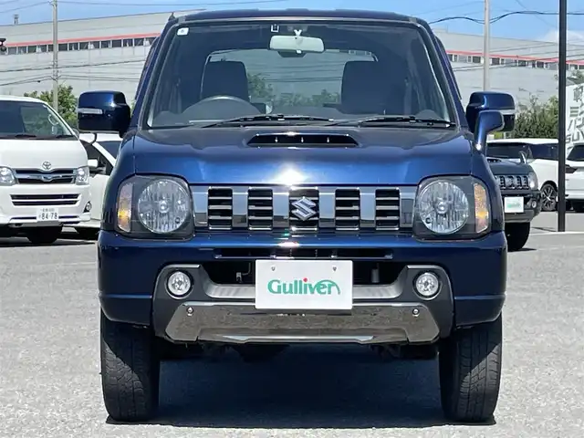 スズキ ジムニー ランドベンチャー 道央・札幌 2018(平30)年 5.5万km ノクターンブルーパール ４WD/社外SDナビ/CD/DVD/SD/フルセグ/ETC/センターデフロック/トランスファ切替/D席シートヒーター/ハーフレザーシート/ステアリングリモコン/リモコンキー/ハロゲンヘッドライト/フォグランプ/電動格納ミラー/ヒーテッドドアミラー/ウィンカーミラー/純正フロアマット/ドアバイザー