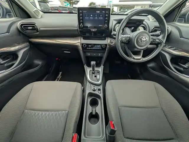 トヨタ ヤリスクロス G 福井県 2020(令2)年 1.9万km ブラックマイカ ワンオーナー車/純正18インチAW/４WD/LEDヘッドライト/Fフォグ/寒冷地仕様/全車速追従機能付クルーズコントロール/前後コーナーセンサー/前後ドライブレコーダー/ビルトインETC/SOSボタン/純正メモリナビ/衝突被害軽減システム/レーンキープアシスト/横滑り防止装置/盗難防止装置/オートホールド/純正フロアマット/スマートキー/ダブル＋サイドエアバッグ/カーテンエアバッグ