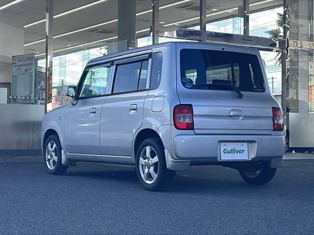 スズキ ラパン X 福島県 2005(平17)年 13.1万km シルキーシルバーメタリック 登録時走行距離：130353km/オーディオ/ (CD/MD/AM/FM)/純正フロアマット/社外13インチAW/ドアバイザー/電動格納ミラー/ハロゲンヘッドライト