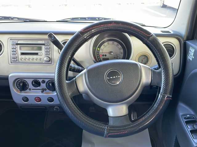 スズキ ラパン X 福島県 2005(平17)年 13.1万km シルキーシルバーメタリック 登録時走行距離：130353km/オーディオ/ (CD/MD/AM/FM)/純正フロアマット/社外13インチAW/ドアバイザー/電動格納ミラー/ハロゲンヘッドライト