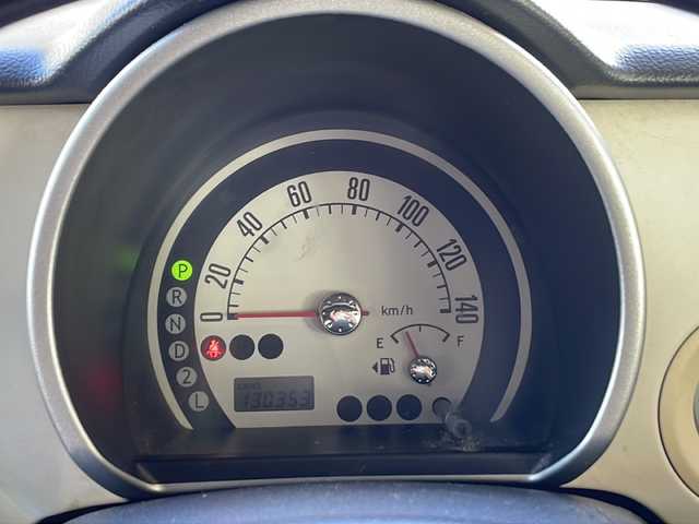 スズキ ラパン X 福島県 2005(平17)年 13.1万km シルキーシルバーメタリック 登録時走行距離：130353km/オーディオ/ (CD/MD/AM/FM)/純正フロアマット/社外13インチAW/ドアバイザー/電動格納ミラー/ハロゲンヘッドライト