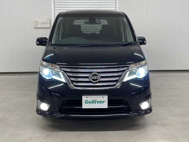 日産 セレナ HWS S HV Vセレ +SeftyⅡ 熊本県 2016(平28)年 7.6万km ダイヤモンドブラック 日産純正ナビ/(Bluetooth/フルセグTV/CD・DVD/ラジオ)/バックカメラ/全周囲カメラ/両側パワースライドドア/コーナーセンサー/ETC/前後ドライブレコーダー/レーンアシスト/横滑り防止機能/クルーズコントロール/純正フロアマット/純正16インチAW/LEDヘッドライト/スマートキー/WAC