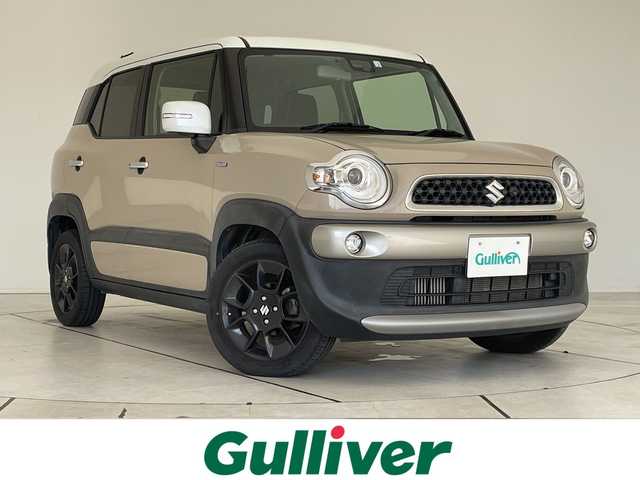 スズキ クロスビー HYBRID MZ 愛知県 2018(平30)年 5.9万km キャラバンアイボリーパールメタリック/ホワイト 2トーンルーフ 純正8型ナビ/全方位カメラ/バックカメラ/レーダークルーズコントロール/コーナーセンサー/ＥＴＣ/純正アルミホイール/シートヒーター/衝突軽減システム/フルセグ/CD DVD/Bluetooth/ステアリングスイッチ/スマートキー/プッシュスタート