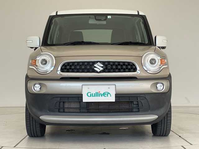 スズキ クロスビー HYBRID MZ 愛知県 2018(平30)年 5.9万km キャラバンアイボリーパールメタリック/ホワイト 2トーンルーフ 純正8型ナビ/全方位カメラ/バックカメラ/レーダークルーズコントロール/コーナーセンサー/ＥＴＣ/純正アルミホイール/シートヒーター/衝突軽減システム/フルセグ/CD DVD/Bluetooth/ステアリングスイッチ/スマートキー/プッシュスタート