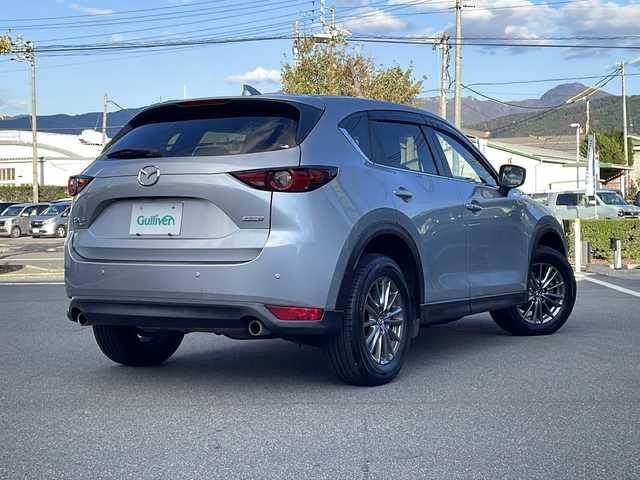 マツダ ＣＸ－５ XD プロアクティブ 長野県 2017(平29)年 4.4万km ソニックシルバーM マツダ純正ナビ/FM・AM・DVD・CD・フルセグTV/Bluetooth Audio/バックカメラ/純正17インチアルミホイール/レーダークルーズコントロール/衝突被害軽減ブレーキ/ヘッドアップディスプレイ/前後コーナーセンサー/アイドリングストップ/革巻きステアリング/ステアリングヒーター/D/N席シートヒーター/シートメモリー/パワーバックドア/電動パーキング/オートホールド/LEDヘッドライト/フォグランプ/ドアバイザー/プッシュスタート/スマートキー/スペアキー/ETC